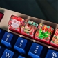 Dropshipping Resin Keycaps Artisan ESC MX Keycaps for Birthday Gift SA Profile Christmas Series